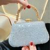 Exquisite Rhinestone Evening Clutch Bag for Ladies