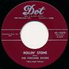 7-дюймовая пластинка FONTANE SISTERS Rollin Stone 4515370 Dot Records 1955 US Pop Б/у