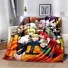 Одеяло Наруто, высококачественное фланелевое теплое мягкое плюшевое одеяло на диван-кровать, подходит для кондиционера, одеяло для сна
