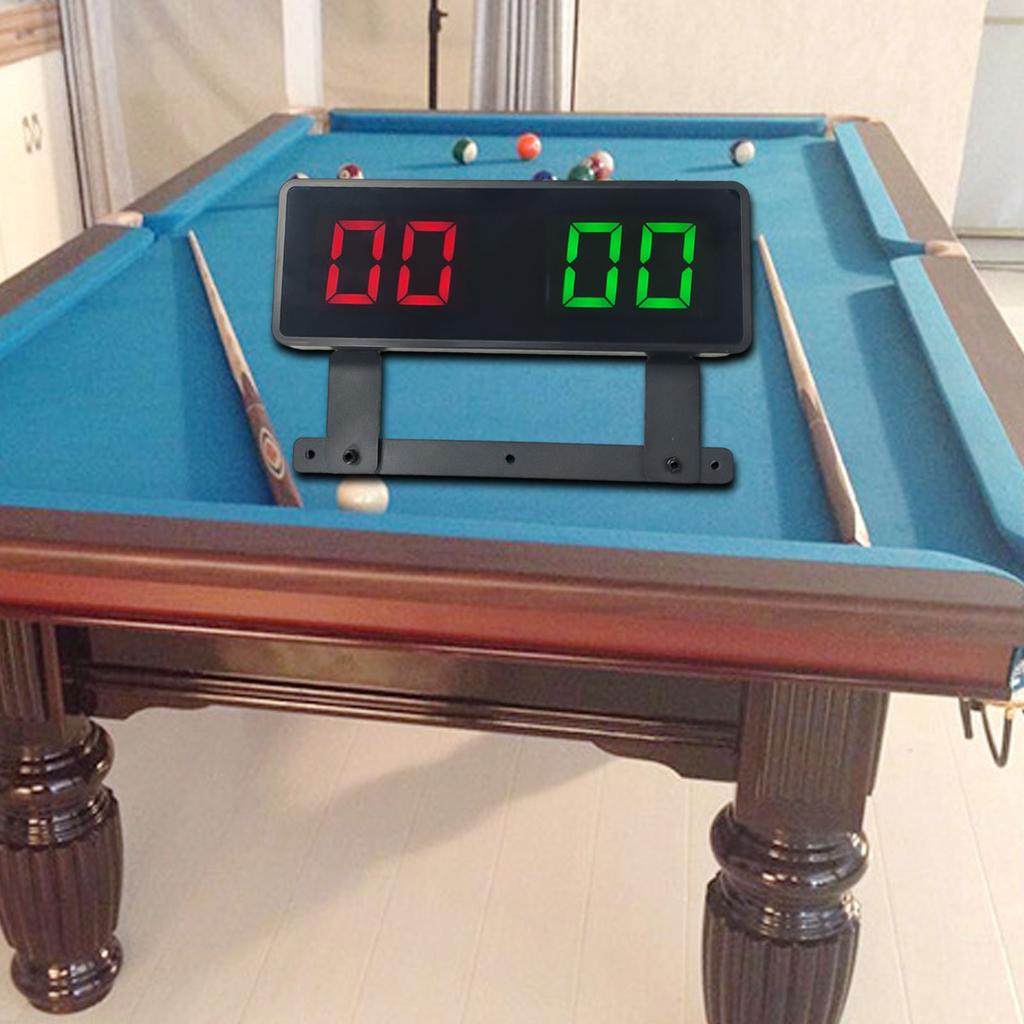 Бильярдное электронное табло Портативный счетчик очков Профессиональное легкое цифровое табло Простое в использовании Прочное