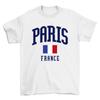 PARIS France T-Shirt Mens Ladies Souvenir French Fashion  Premium