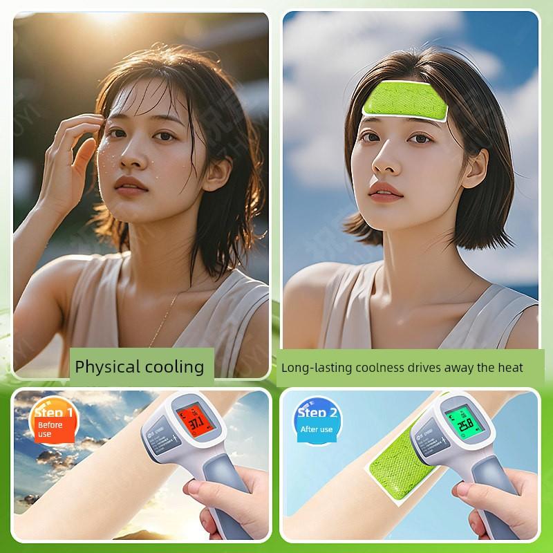 Cooling Patches for Summer, Ice Patches for Cooling and Heat Relief, Phone Cooling Patches, Children's Ice Patches, Summer Heat Relief Ice Patches