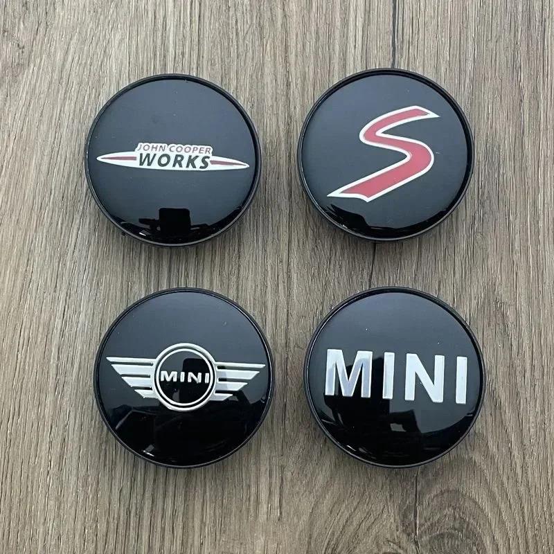 4 шт.-54 мм для BMW MINI works S One Countryman R54 R55 R56 R57 R58 R60 R61 Автомобильный значок Колпачки центральных ступиц колес Накладки на значки колес