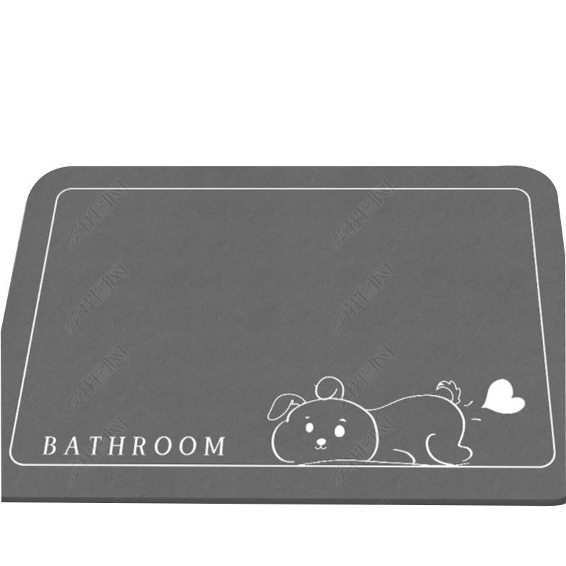 Нескользящий коврик для ванной - Впитывающий, грязеотталкивающий ковер для прихожей, спальни, туалета