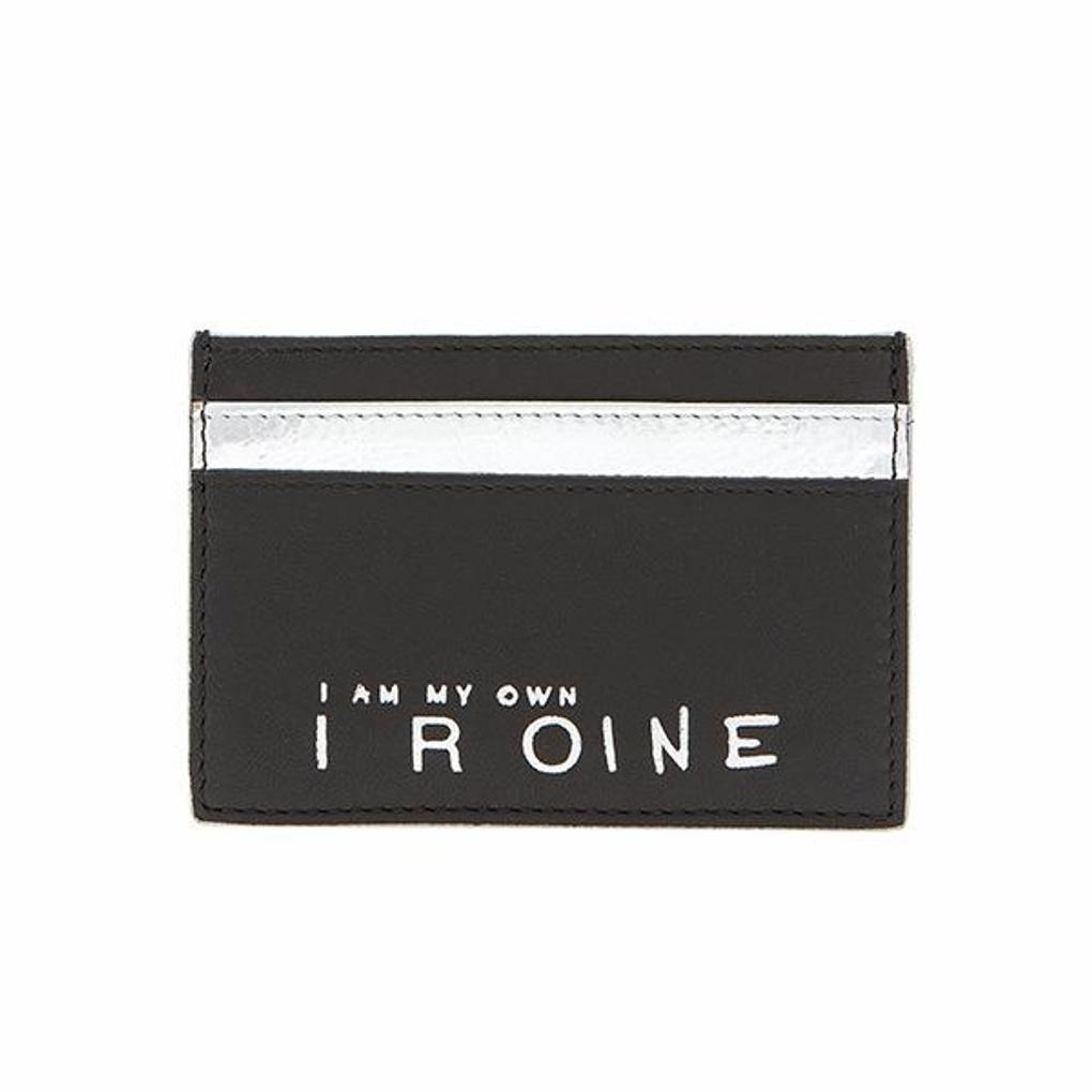 IRO 00PWF94CARDIROINE BLA0100P Logo Women's Cardholder
