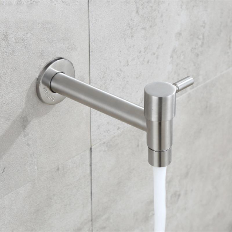 Настенный удлиненный кран для стиральной машины, кран для швабры, кран для бассейна, сада, уличной воды, современной кухни, ванной комнаты