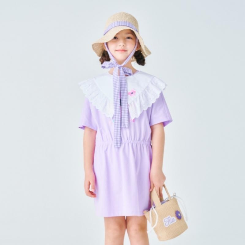 [Fila Kids] Fila X Susu Jin Счастливое платье Fk2opf2s01f Lvd q0zFk2opf2s01fLvd