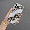 Чехол для iPhone 15 с леопардовым принтом, встроенным объективом, мягкой оболочкой и защитой от падений