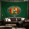 Custom Name ADO Den Haag Printed Tapestry – Wall Hanging for Bedrooms, Dorms, and Home Decor