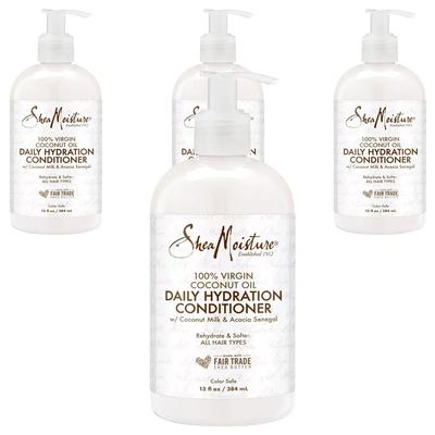 Shea Moisture Кондиционер для ежедневного увлажнения с кокосовым маслом, 384 мл, 4 шт.