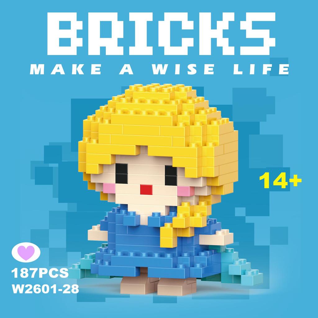 Развивающие мультяшные фигурки, совместимые с LEGO, для подарков на День защиты детей и в детский сад