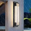 Современные наружные настенные светильники Светильники для крыльца Садовый светильник Длинный настенный светильник Водонепроницаемый настенный светильник из нержавеющей стали Светильники