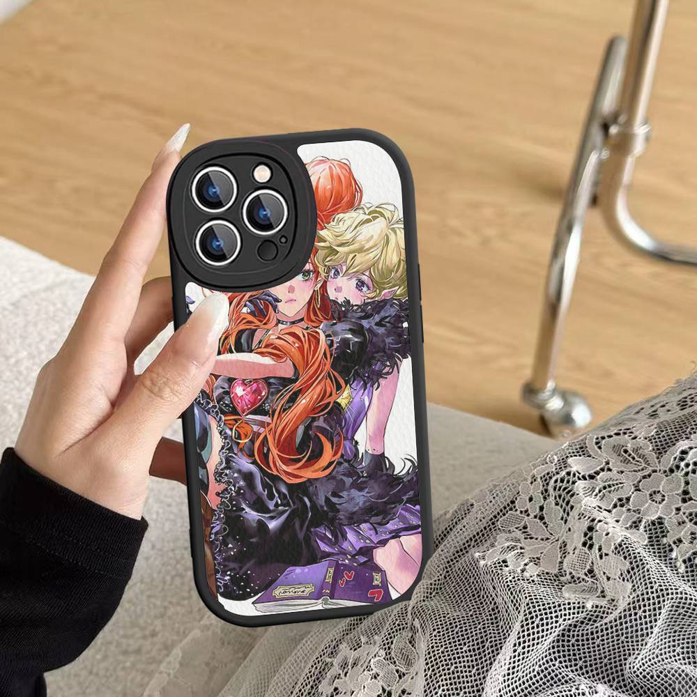 Anime S-Sugar Sugar Phone Case For IPhone 16 15 14 13 12 11 Pro Max Plus Leather Cover