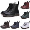 Designer Mens Women 2025 Spring Summer Ankle Motorcycle Snow Chelsea Safety Platform Cowboy Boots Genuine Leather Shoes For Men
