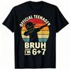 13th Birthday 67 Funny Printed Kids T-Shirt Casual Boys and Girl Short Sleeve T-shirt Tops Fashion Children's Clothes Tees
