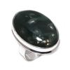 Natural Ocean Jasper Gemstone 925 Sterling Silver Jewelry Ring Size 9 A5r09