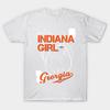 T Shirt Women Indiana Georgia Harajuku Print Kawaii Tshirt Summer Short Sleeve Female T-Shirt Top Tee