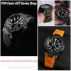 Для часов Casio GST-S100G S110 S130L W100G W110 210B 400G Ремешок для часов холщовый Браслет 26*14 мм Мужской мягкая коровья кожа Кожаный ремешок для часов