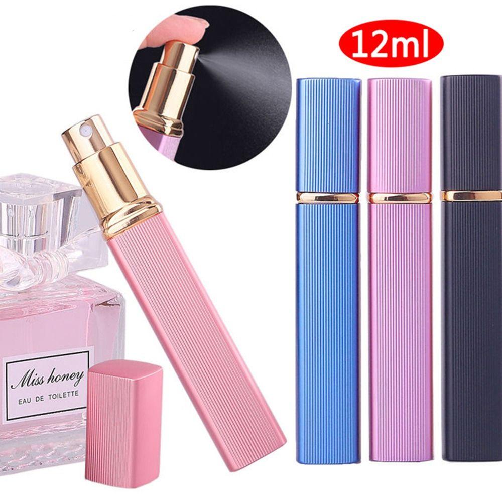 Многоразовый флакон-спрей 12 мл Косметический контейнер для жидкости Модный флакон-атомайзер для духов для женщины