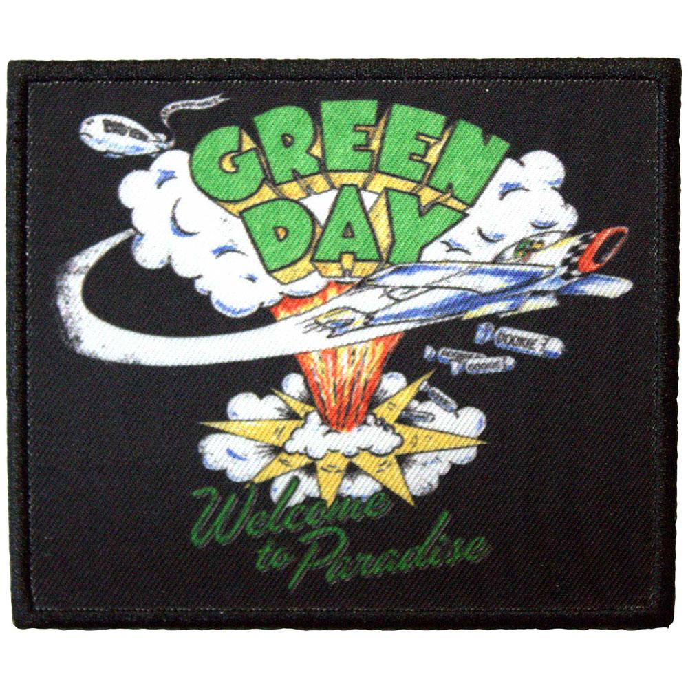 Green Day Welcome To Paradise Printed Iron On Patch