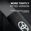New Car Safety Belt Shoulder Cover Seat Belt Pads Accessories For Toyota Corolla Avensis Yaris Rav4 Hilux Auris Camry Prius