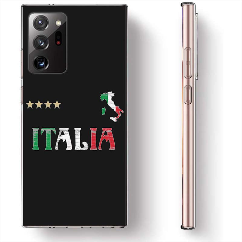 Italy Flag Phone Case for Samsung A17 A37 A57 A55 A35 A25 A15 A54 A14 A24 A34 A13 A23 A33 A53 A07 A05S A04S A03 A73 Galaxy Note