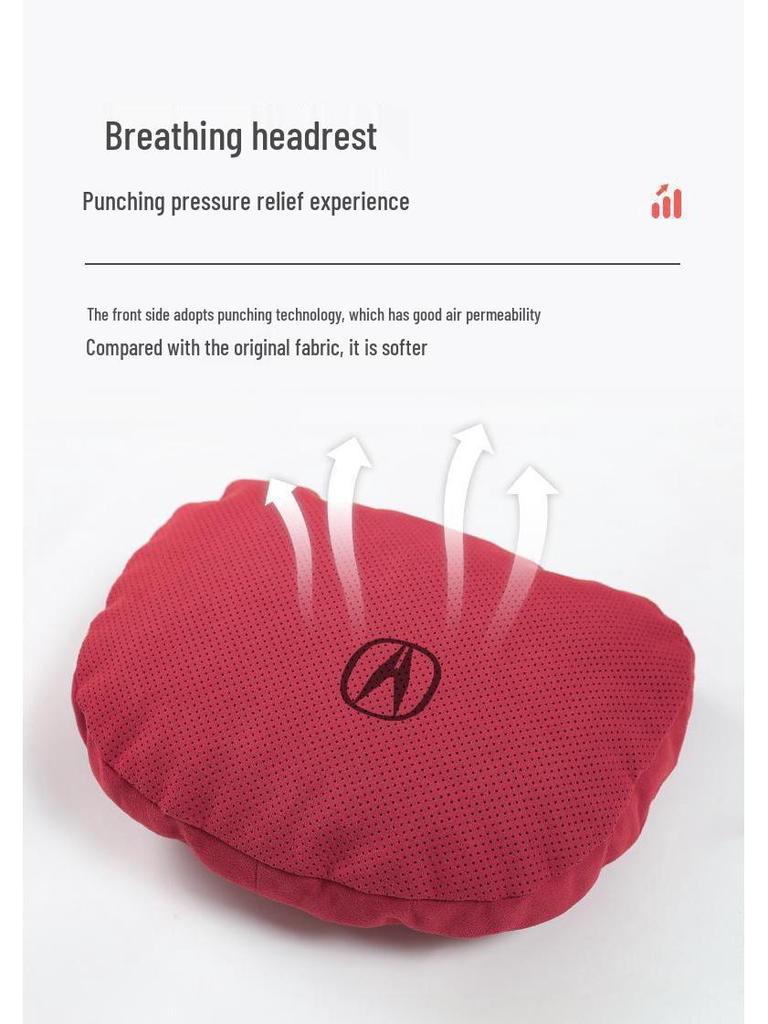 Acura CDX/RDX/TLX/MDX & Maybach Neck and Lumbar Support Pillow Set