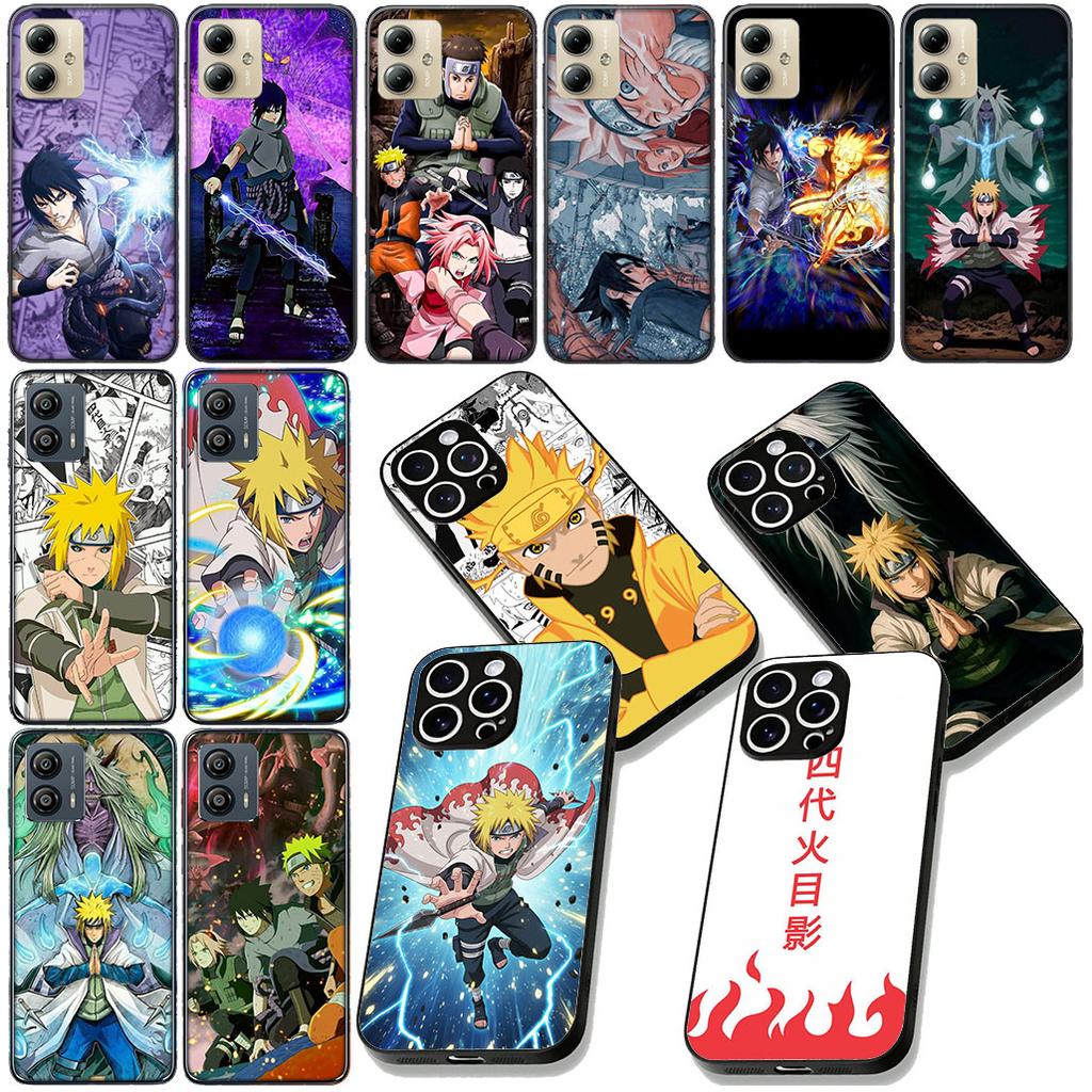Namikaze Minato Narutos Sasuke Phone Cover for Motorola Moto G86 G14 G35 G34 G45 G55 G67 G75 G85 G24 G15 G54 G57 Power Case