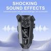 Мотоциклетный шлем гарнитура беспроводной Handfree вызов водонепроницаемый Bt 5.4 мото наушники с FM радио большой светодиодный дисплей для гонщика