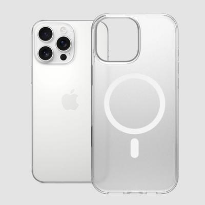 Улучшенный матовый чехол Magsafe для iPhone 16 Plus/16/15/14/13 Pro Max с кнопкой AI, устойчивый к падениям, прозрачный магнитный чехол
