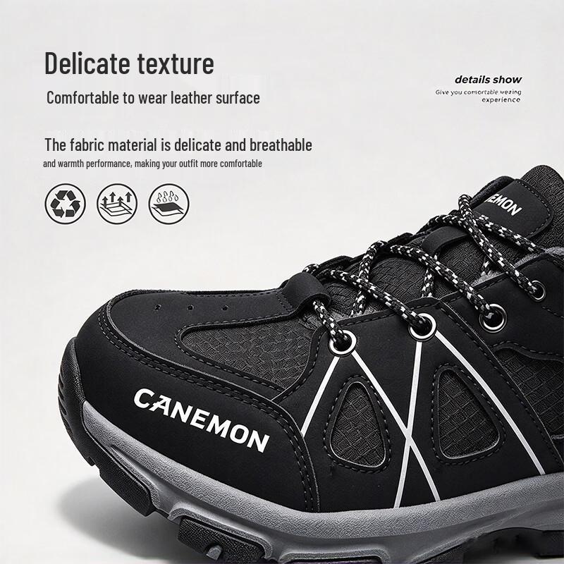Men's Fleece-Lined Non-Slip Outdoor Snow Boots