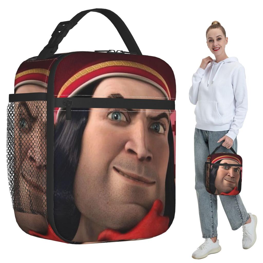 LoRd FaRQuaAd Изолированная сумка-ланчбокс для женщин, офисный охладитель, термоконтейнер для еды, сумка-тоут, герметичные ланч-боксы, контейнер