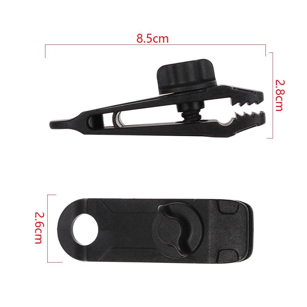 Accessories Caravan Jaw Grip Canvas Tighten Tool Windproof Clip Hook Camping Tent Holder Tarp Clips