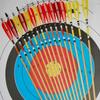 1pcs Paper Targets for Shooting Archery Training of Hunting Bows