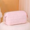 Multi-Functional Women Makeup Bag Solid Color Sundries Organizer Travel Toiletry Bag  Bath Wash