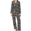 Women's Homewear Autumn and Winter Casual Pajamas Loose Tie Robe Trousers Suit