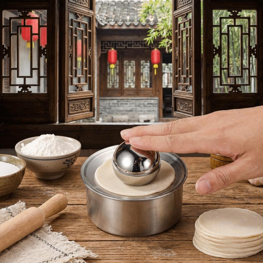 Пресс для раскатки теста для пельменей и пирожков, ручной пресс для теста, для приготовления димсамов