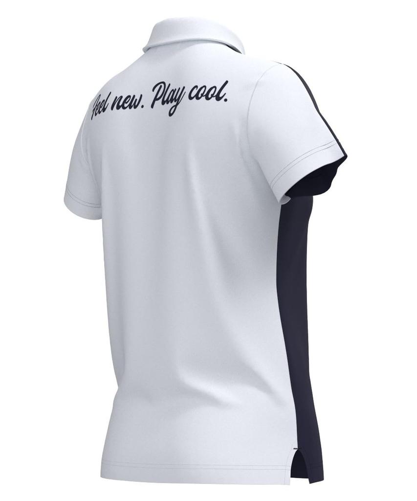 Женская футболка-поло с коротким рукавом Ping Apparel (Крутой стержень: Влагоотводящий, Быстросохнущий, Защита от УФ-лучей) / Гольф / 622-4260810 120_Темно-синий S