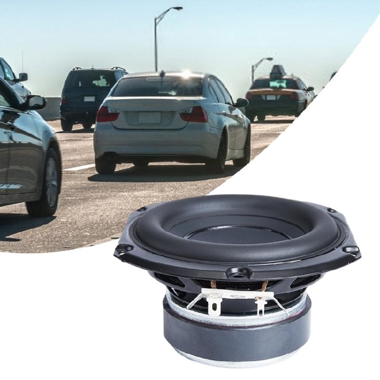 HiFi Домашний Звуковой Театр Низкочастотный Динамик 4Ом 25Вт Супер Бас Аудио Низкочастотный Динамик 4 Дюйма Сабвуфер Динамик Музыкальная Полочная Акустическая Система