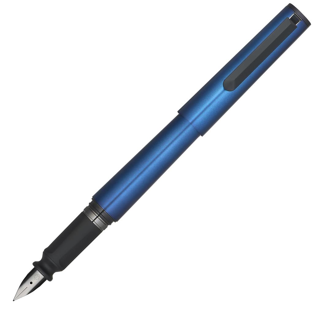 Перьевая ручка Sailor TUZU ADJUST Forge из металла, широкая, для начинающих и повседневного использования, синяя, Япония, перо, 10-0741-640 (Надлежащее использование)
