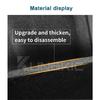 Auto Accessories For Mini U25 Countryman 2024 2025 Car Organizer Trunk Side Partition Trunk Interior Storage Box Parts