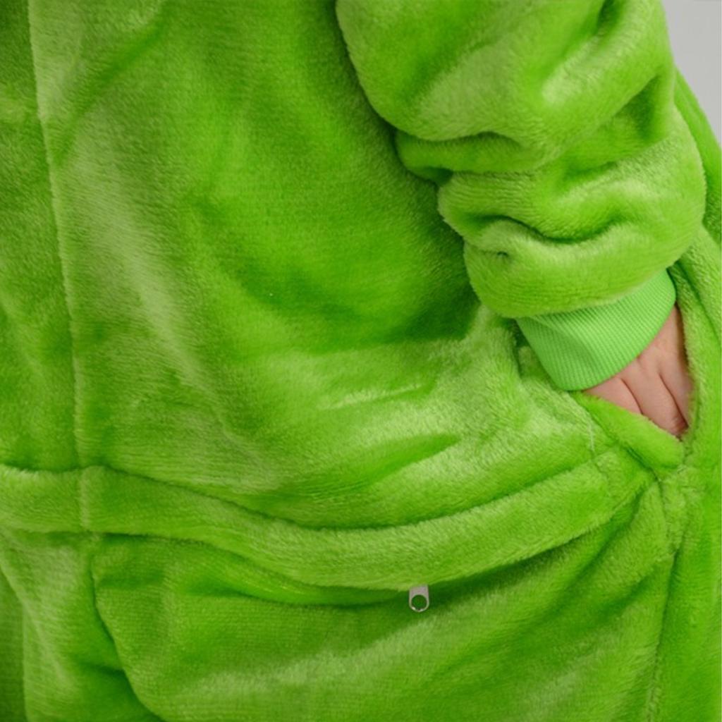 Children's pajamas frog onesie jumpsuit kigurumi children's disguise 122-128 Onesie children 001pcN frog - 134-140