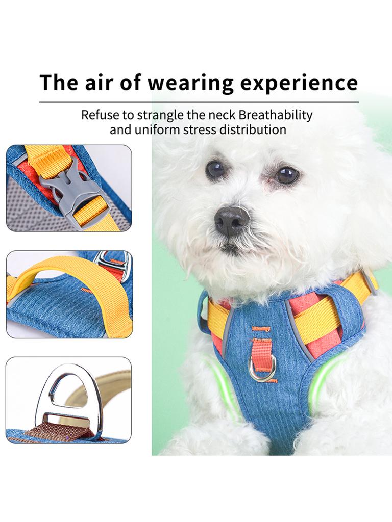 HP306 дышащий водонепроницаемый регулируемый светоотражающий комплект для собак для улицы