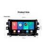 icreative 2DIN Android Car Multimedia Radio For Nissan NAVARA Frontier NP300 2015-2018 GPS Navigation Auto Stereo Player