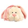 NICI Rabbit Figure Face Pouch, Germany, Stuffed Animal, Gift, Face Pouch, Drawstring Bag, Rabbit, Pet, 3090463, Pink
