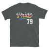Baseball Jersey Number 79 LGBTQ Inclusive Rainbow Short-Sleeve Unisex T-Shirt