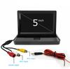 HD 800 X 480 5 Inch Foldable TFT LCD Monitor Car Reverse Rear View Car Monitor