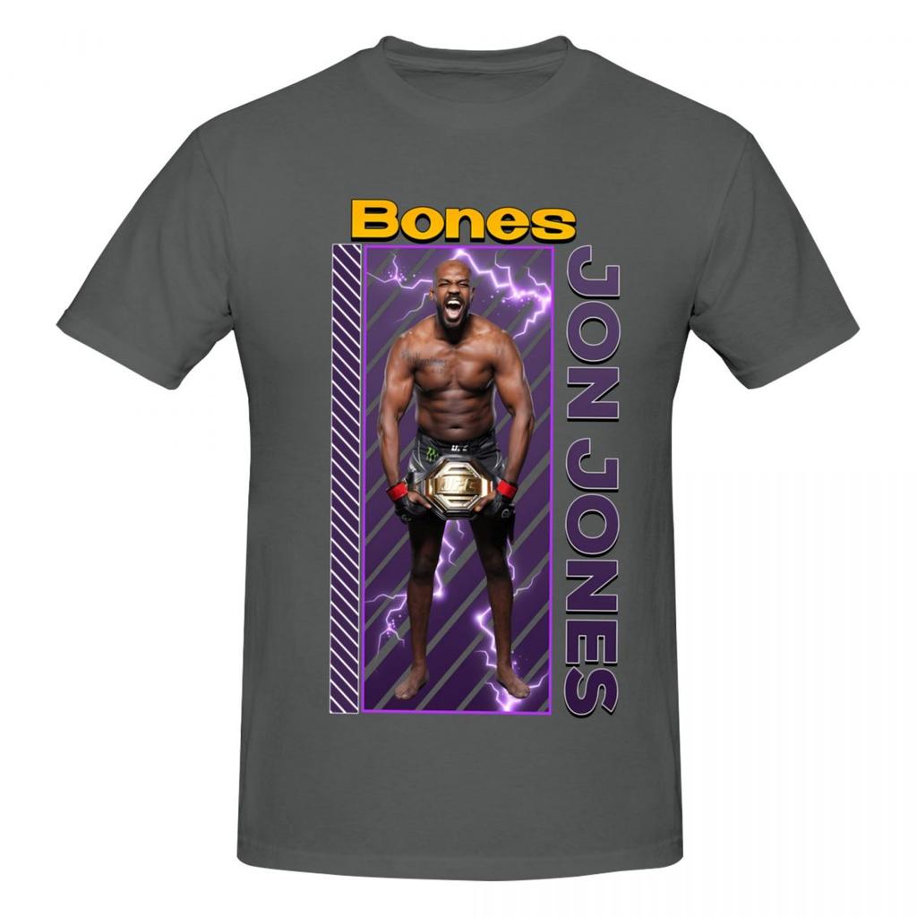 Jon Jones Bones Retro T Shirts Graphic Y2k Anime Cotton Unisex Wounisex T Shirts Tops