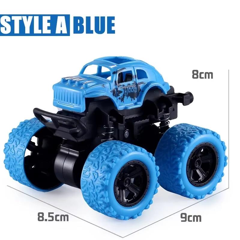 Игрушечный автомобиль Monster Truck, полноприводный автомобиль, трюк-самосвал, инерционная машина, игрушечный динозавр, отступить, детская игрушка, подарок для мальчиков и девочек