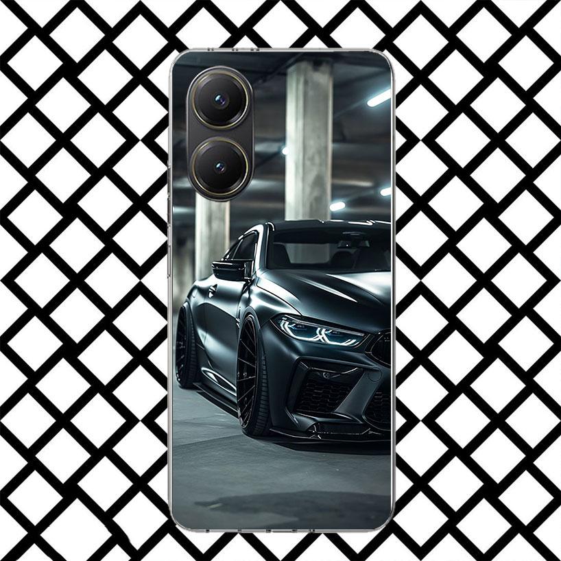 Черно-белый Спортивный для B-BMW Чехол для телефона для Xiaomi Poco F7 Ultra X7 X6 X5 Pro X4 Gt M8 M7 Redmi 15 15C 13 13C 12 12C Мягкий чехол F